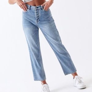 PacSun High Waist Straight Jean Jane Blue NWT 22